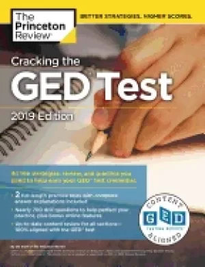 Image of cracking the ged test with 2 practice exams 2019 edition all the strategies