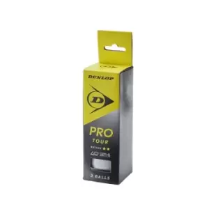 Image of Dunlop 40+ Pro Tour TT Balls - Pk3