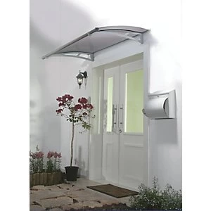 image of Palram Aquila 1500 Modern Polycarbonate Door Canopy - 915 x 1505 mm