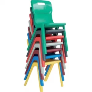 Image of TC Office Titan One Piece Chair Size 3, Yellow