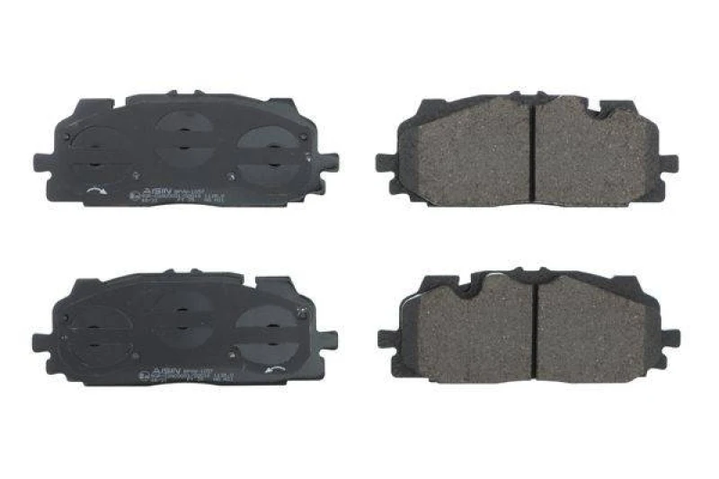 Image of AISIN BPVW-1057 Brake pad set Premium ADVICS by AISIN prepared for wear warning indicator Brake Pad Set,disc brake (402)