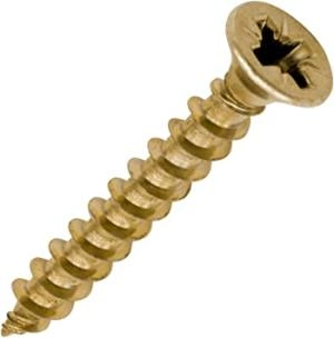 image of Solo Countersinking Pozi Wood Screws 4mm 30mm Pack of 200