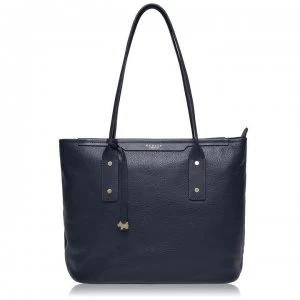 Radley Patcham palace medium tote shoulder ziptop - INK