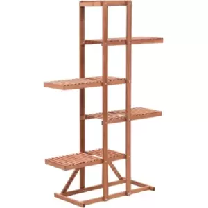 image of Vidaxl - Plant Stand Cedar Wood 86x36x139cm Brown