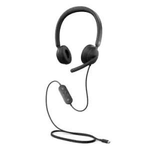 Image of Microsoft Modern USB-C Headset Wired Head-band Office/Call center USB Type-C Black