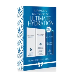 image of L'Anza Healing Moisture Holiday Trio Box