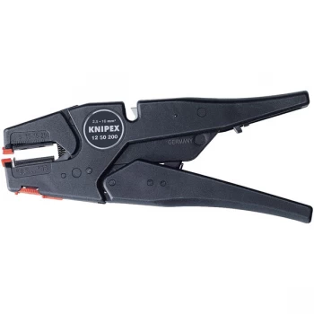 image of Knipex 12 50 200 Self-Adjusting Insulation Strippers 2.5 - 16.0mm