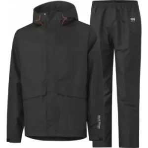 Image of Ensemble de pluie Waterloo Taille XL, noir