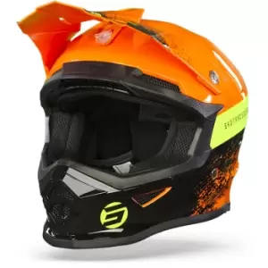 Image of Shot Furious Kid Roll Orange Neon Yellow Glossy L