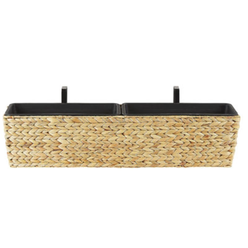Image of Beliani Plant Pot Kawala 80 Cm Sand Beige