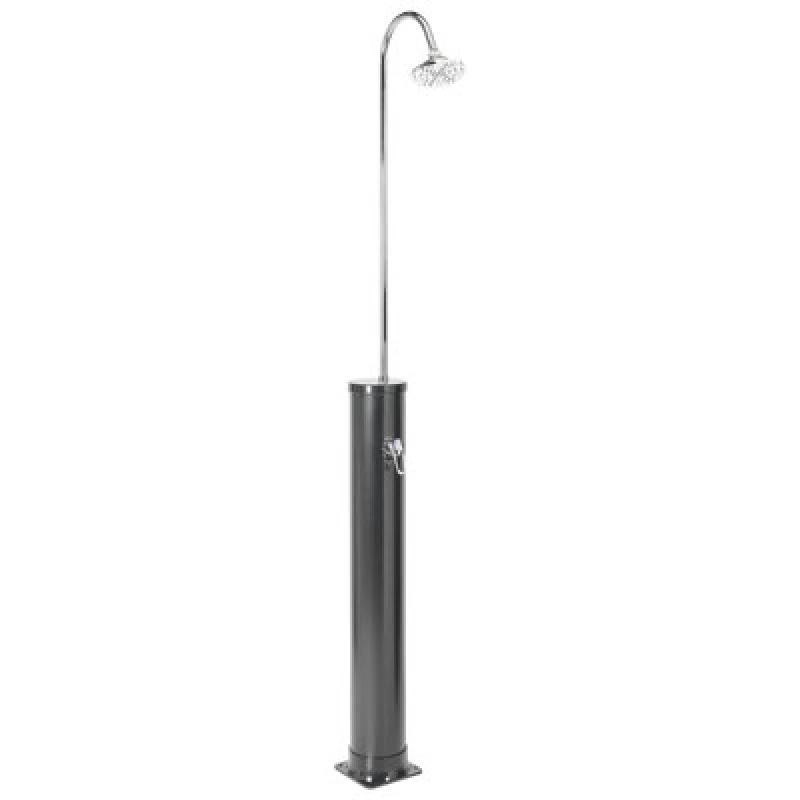 Image of Beliani Freestanding Outdoor Solar Shower Juanillo Black