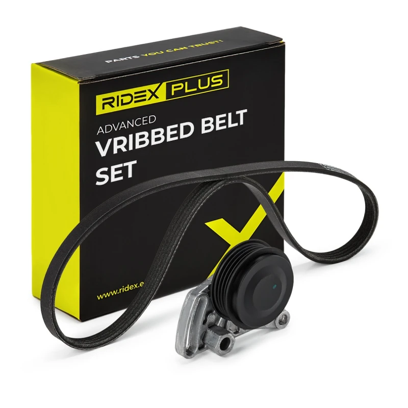 Image of RIDEX PLUS V-Ribbed Belt Set RIDEX PLUS 542R0026P