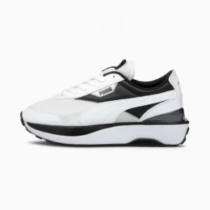 image of PUMA Cruise Rider Womens Sneakers, White/Black Size 5 Shoes