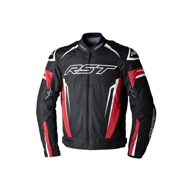 Image of RST Tractech Evo 5 Textile Jacket Red Black White Size 56