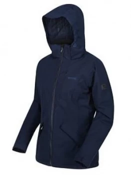 image of Regatta Highside V Waterproof Jacket - Navy, Size 10, Women