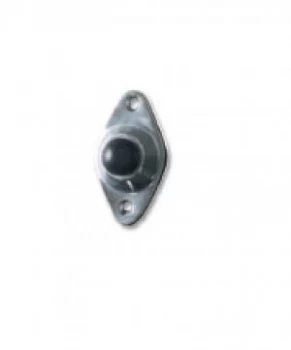 Image of Door Stop with Rubber Bung in Brass