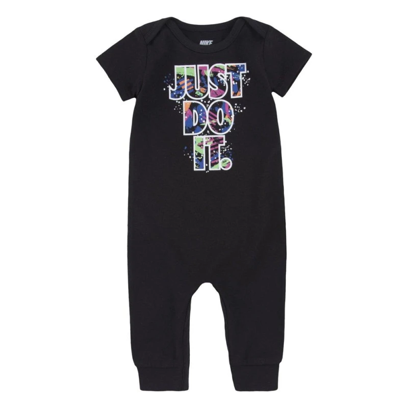 Image of Nike Thrill Romper Baby Boys - Black 6 - 9 Months
