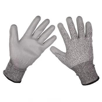 Image of Anti-cut Pu Gloves (Cut Level C - X-Large) - Pair
