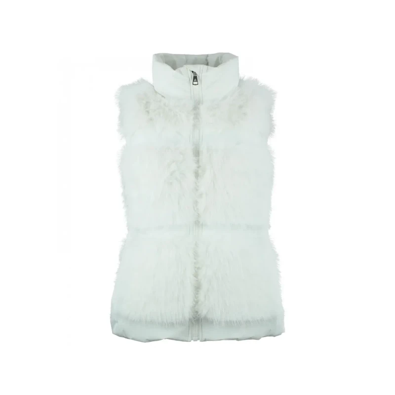 Image of Womens sleeveless fur jacket Peak Mountain Beige Female L