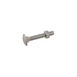 Image of CONNECT Coach Bolts & Nuts - 8mm x 75mm - Pack Of 50 Pairs - 33143