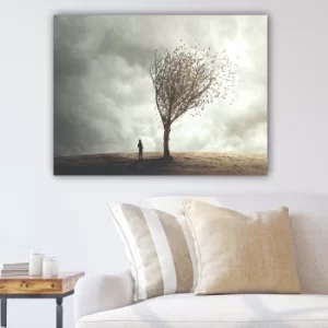 Image of 718177726_70100 Multicolor Decorative Canvas Painting