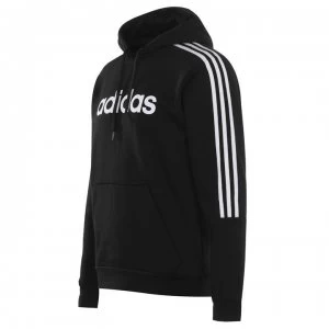 Image of adidas Mens Essentials Sweatshirt Hoodie - Black/White