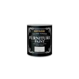 image of Rust-Oleum Gloss Furniture Paint - Dove - 125ml - Dove