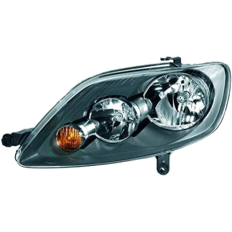 Image of DIEDERICHS 2214686 Headlights H7/H7, Right, with motor for headlamp levelling, Halogen Headlight (259)