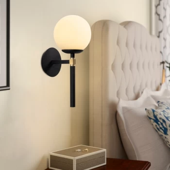 Image of Gondol - 3041 Black White Wall Lamp