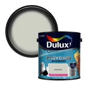 Image of Dulux Easycare Bathroom White Mist Soft Sheen Emulsion Paint 2.5L
