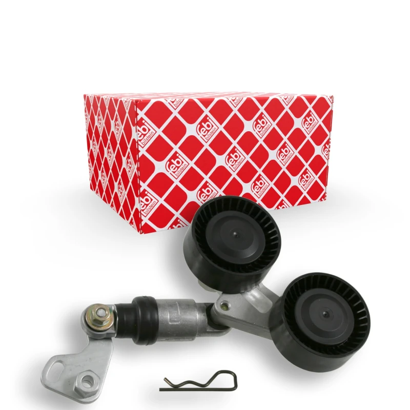 Image of FEBI BILSTEIN 21296 Tensioner Belt Tensioner,v-ribbed belt (541)