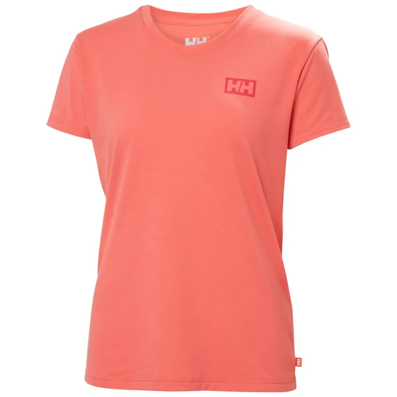 Image of Womens T-Shirt Helly Hansen Skog Graphic Rose Female XS