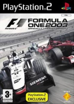 Image of Formula One 2003 PS2 Game