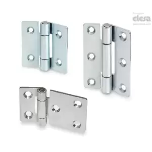 image of ELESA Thin hinge-GN 136-NI-30-45-C