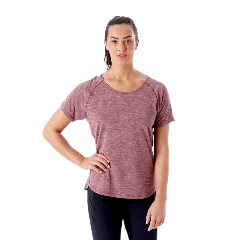 Image of Womens T-Shirt Rab Wisp Rouge Female M