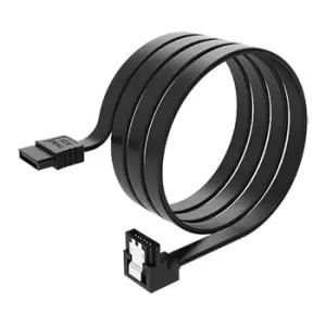 Image of Akasa SATA-Kabel 6 GB/s gewinkelt 50cm - Cable - Digital