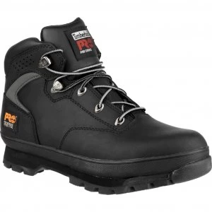 Image of Timberland Pro Mens Euro Hiker Safety Boots Black Size 10