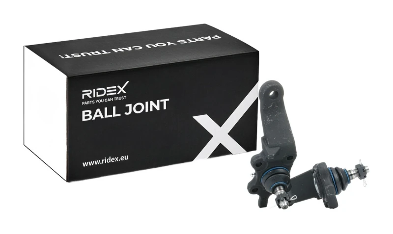 Image of RIDEX 2462S0509 Ball joint Front Axle Support-/Steering Link (2462)