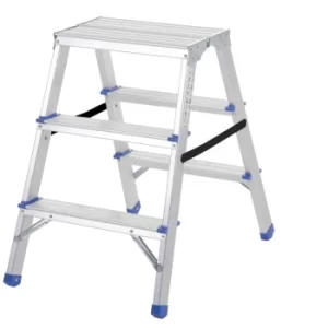 Image of 3-Tread Aluminium Folding Steps