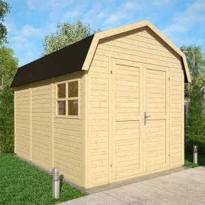 Image of Rowlinson 11 x 8 Dutch Barn - Unpainted Natural