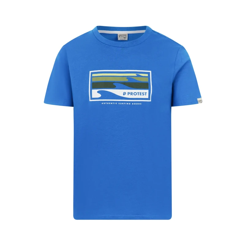Image of Protest T-Shirt Protest Hanwell Bleu Male XS