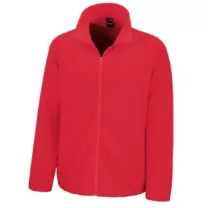Image of Result Core Mens Micron Anti Pill Fleece Jacket (3XL) (Red)