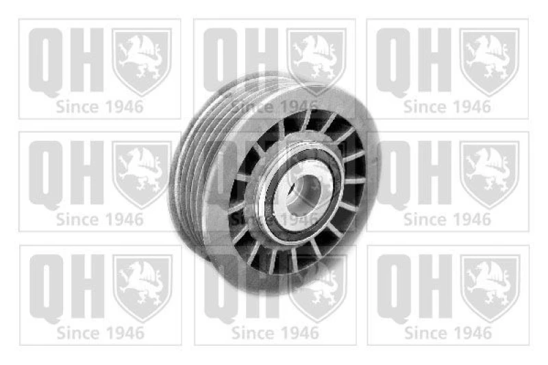 Image of QUINTON HAZELL Deflection / guide pulley, V-ribbed belt QUINTON HAZELL QTA191