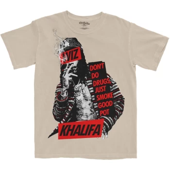 image of Wiz Khalifa - Propaganda Unisex Large T-Shirt - White