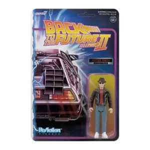 image of Super7 Back To The Future Part II ReAction Figure - Fifties Marty