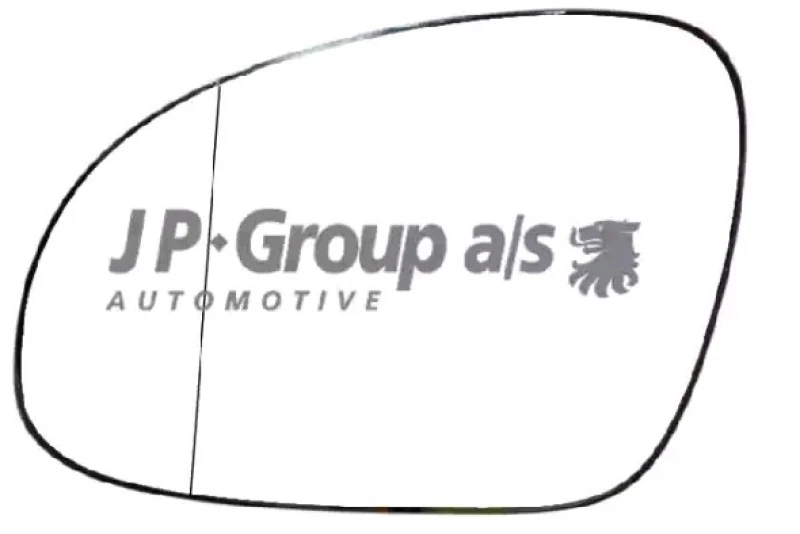 Image of JP GROUP 1189304570 Wing Mirror Glass JP Left Mirror Glass,outside mirror (1914)