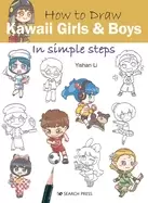 Image of how to draw kawaii girls and boys in simple steps