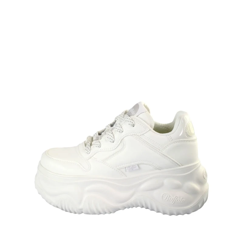 Image of Buffalo Womens Trainers Buffalo Blader One - Vegan Nappa Blanc Female 39