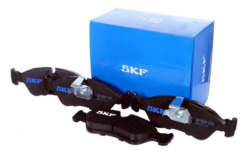 Image of SKF VKBP 80645 Brake pad set prepared for wear warning indicator Brake Pad Set,disc brake (402)