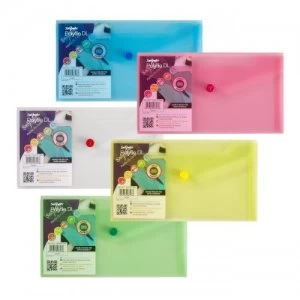 Image of Snopake Polyfile Wallet File DL Classic Astd PK5